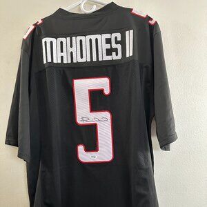PATRICK MAHOMES SIGNED TEXAS TECH RED RAIDERS AUTOGRAPHED JERSEY W/COA XL 883